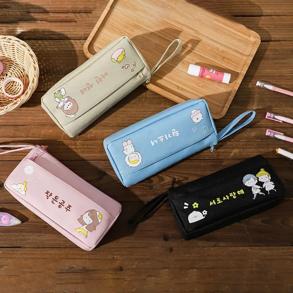 

Оксфордская сумка для хранения канцелярских принадлежностей, прочный портативный органайзер большой емкости для канцелярских принадлежностей, Многофункциональный Карандаш