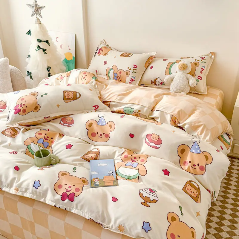 مجموعة غطاء لحاف السيارات الرائعة مع سحاب Kawaii ل...