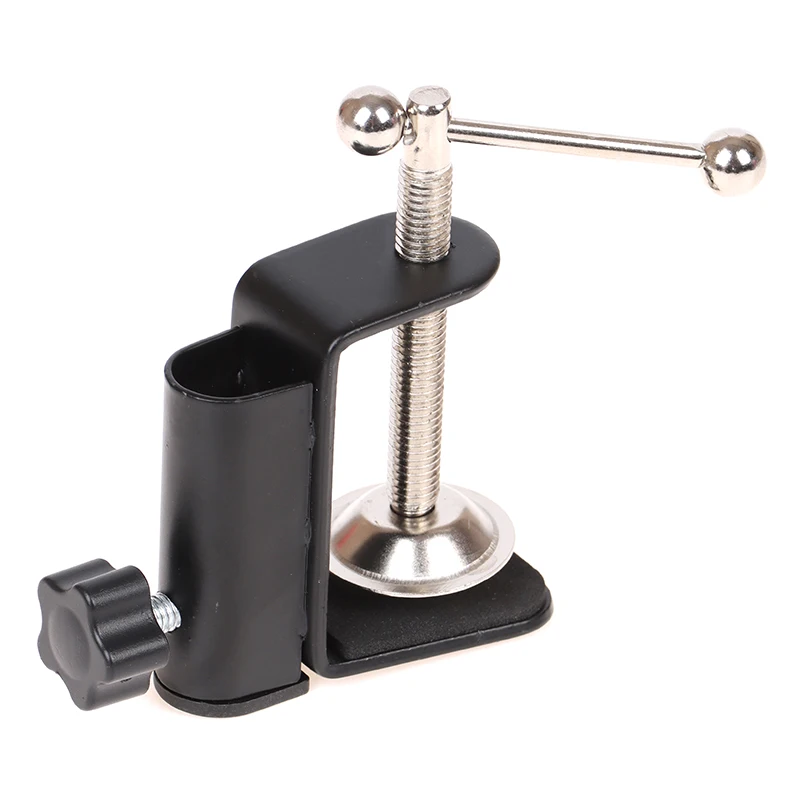 Desktop Mounting Clip 1PC Heavy Duty Metal Plastic for Microphone Desk Lamp Stand