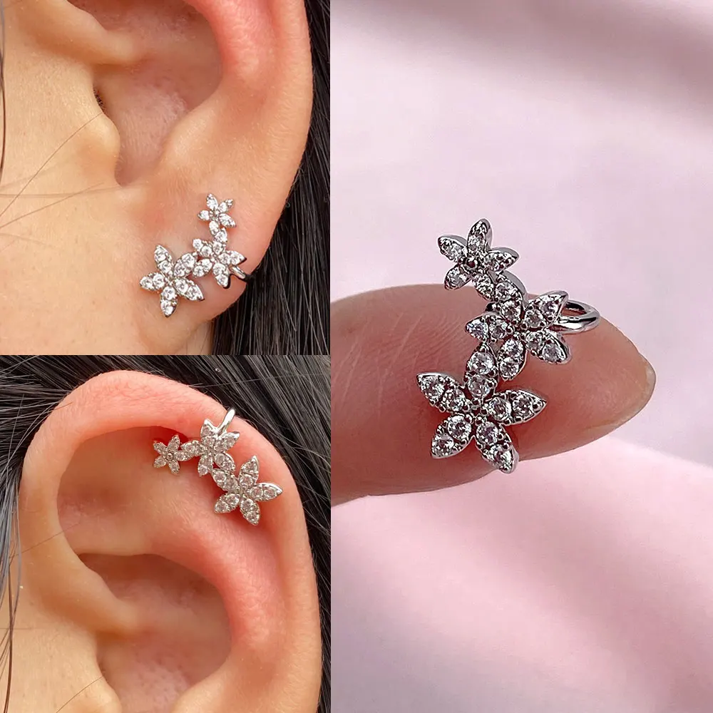 Ear Cuff Fake Lip Helix Cartilage Clip On Wrap Earrings Non Piercing Ear Cuff Fake Lip Helix Cartilage Clip On Wrap Earrings Non Piercing