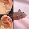 1Piece Helix Cartilage Conch Fake Without Hole Piercing Ear Cuffs Earcuff Wrap Rock Earring Non Piercing Women Clip Adjustable 6