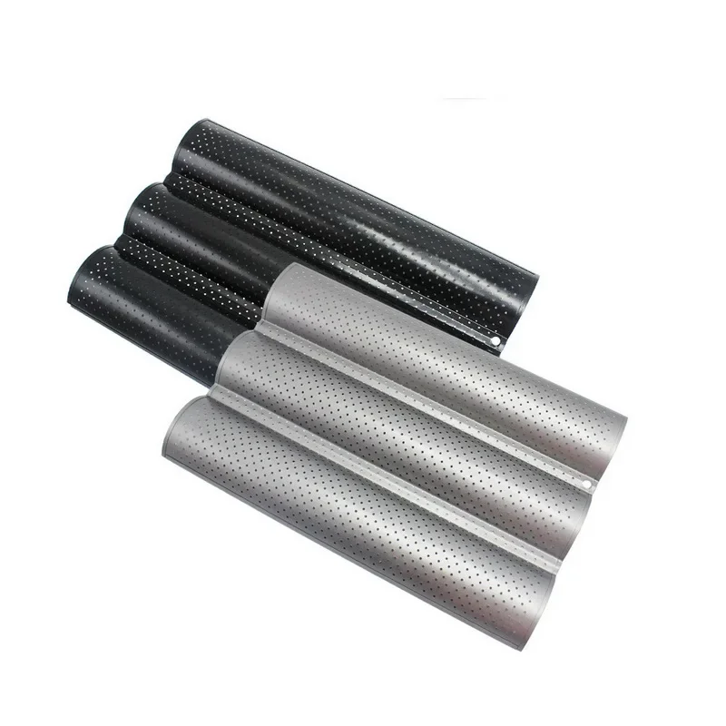 Cake Mold Bread Mold French Bread Mold Baking Bread Wave Baking Tray Practical Cake Pan Baguette Mold 2/3/4 Groove Waves Tool
