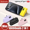 New Mini Powerbank 10000mAh Capsule Digital Display Portable Charger External Spare Battery for IPhone Samsung Xiaomi Power Bank 1