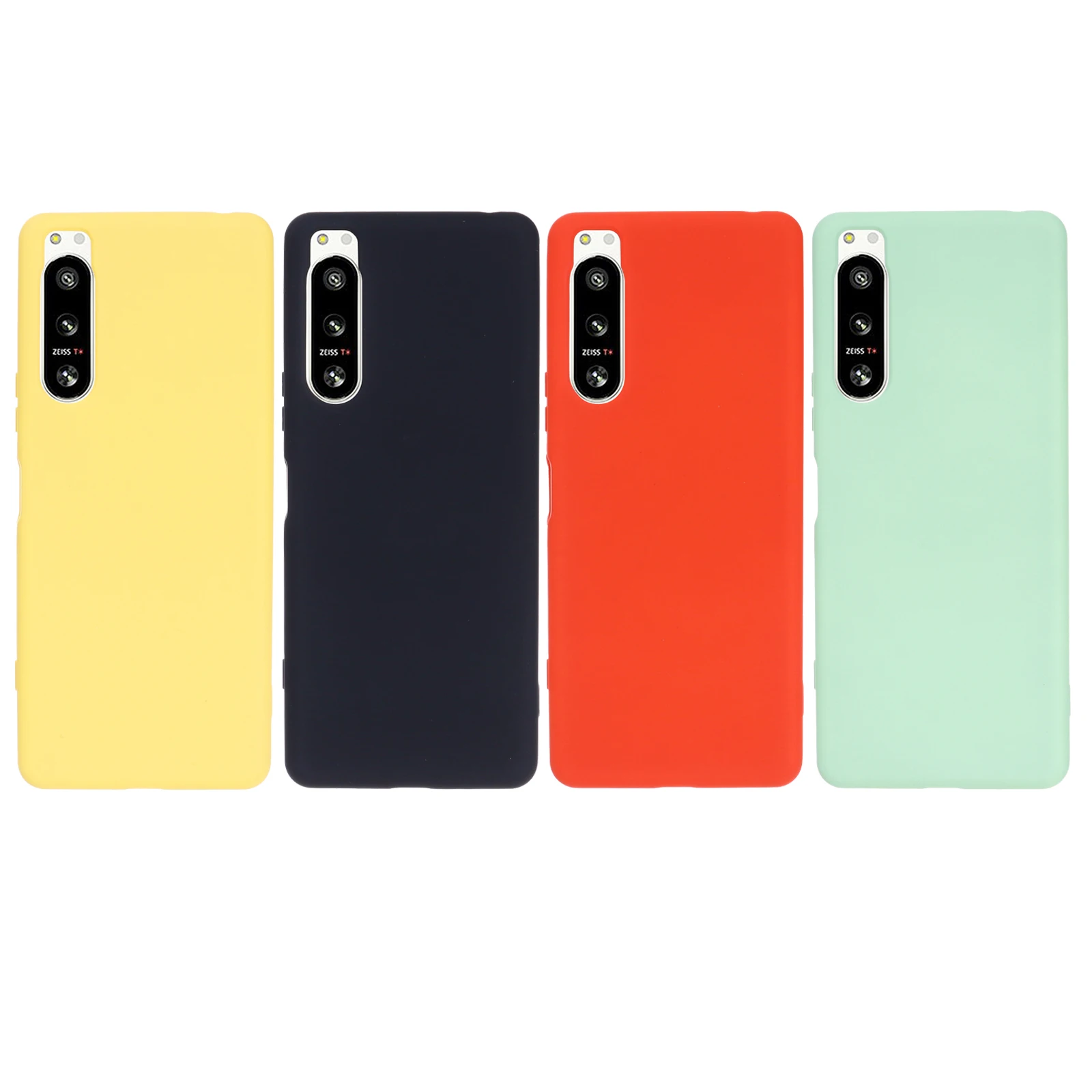 Premium Liquid Silicone Lanyard Phone Case - Soft Gel Rubber Cover