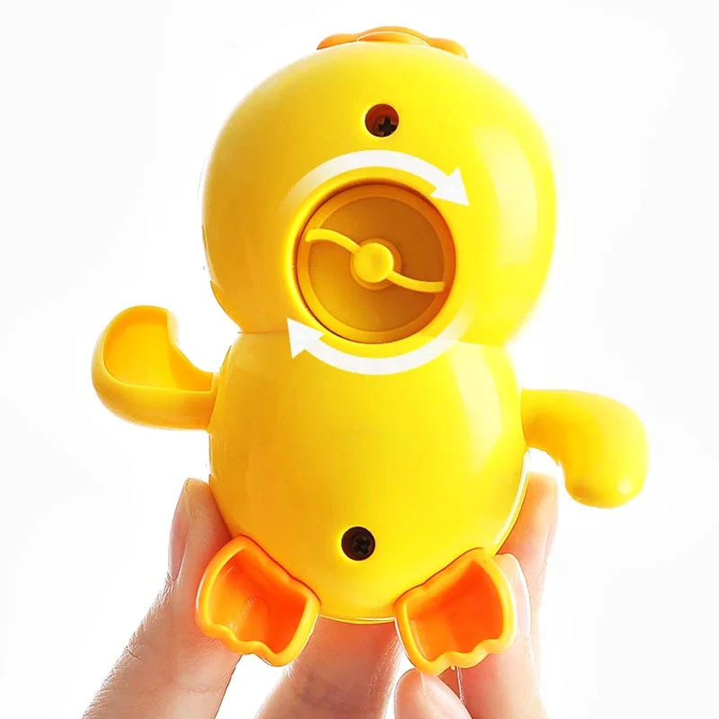 Summer Bath Toys Cute Animal Swimming Bathing Ducks Whale Floating Wind Up Clockwork Water Shower Toys for Baby 0 24 Months 5