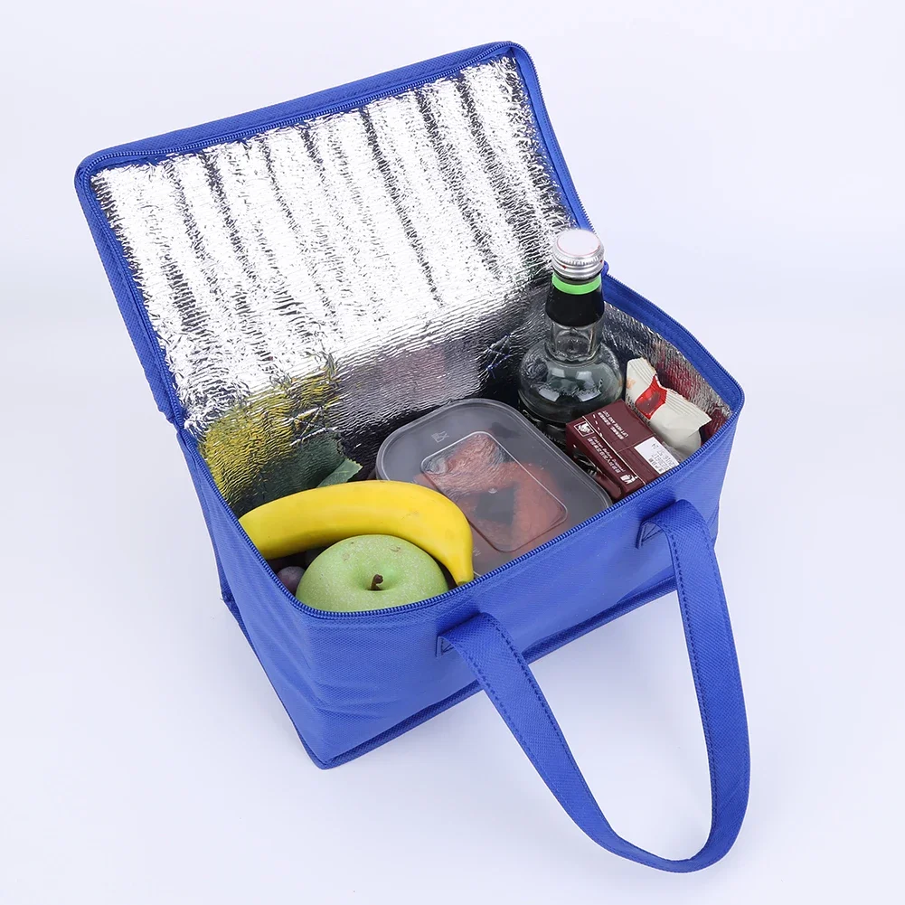 Outdoor Portable Insulation Cooler Bag Thermal Box Picnic Lunch Bento Drink Beer Organizer