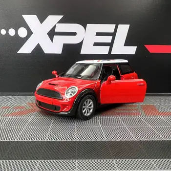 1:36 BMW Mini Cooper Diecast Model Car – High Simulation Pull-Back Alloy Collectible, Kids Toy & Gift