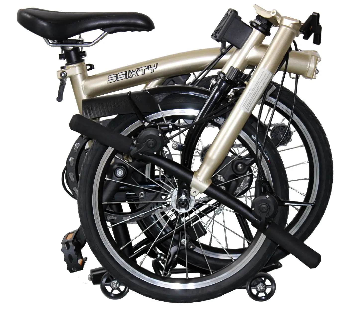 3sixty BROMPTON 折りたたみ自転車 ホワイト 3sixty BROMPTON 折りたたみ自転車 ホワイト 3sixty BROMPTON