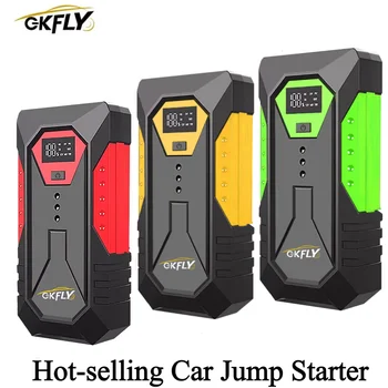 GKFLY 3000A Avviamento per auto 59.2Wh Accumulatori e caricabatterie di riserva portatile Dispositivo di avviamento di emergenza Batteria per auto Booster Buster per benzina diesel