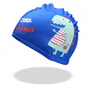 Children Swimming Caps Cartoon Print Cute Kids Swim Caps for Boys Girls Universal Printed Swimming Cap Swimming Pool Accessories 3