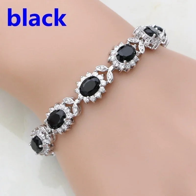 Fashion Crystal Gem Bracelet Temperament Elegant Charm Bracelet Jewelry Gift for Women bracelet jewelry