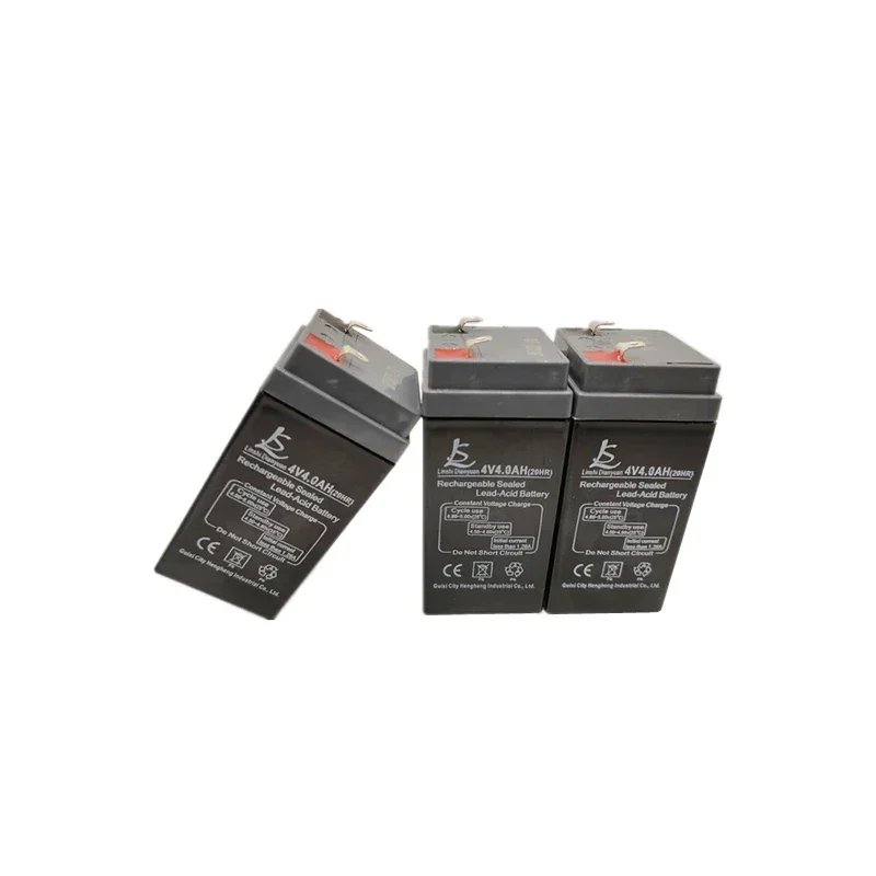 Electronic scale battery 4V 4000mAh specialized battery for electronic scales, rechargeable universal lead-acid battery - 5