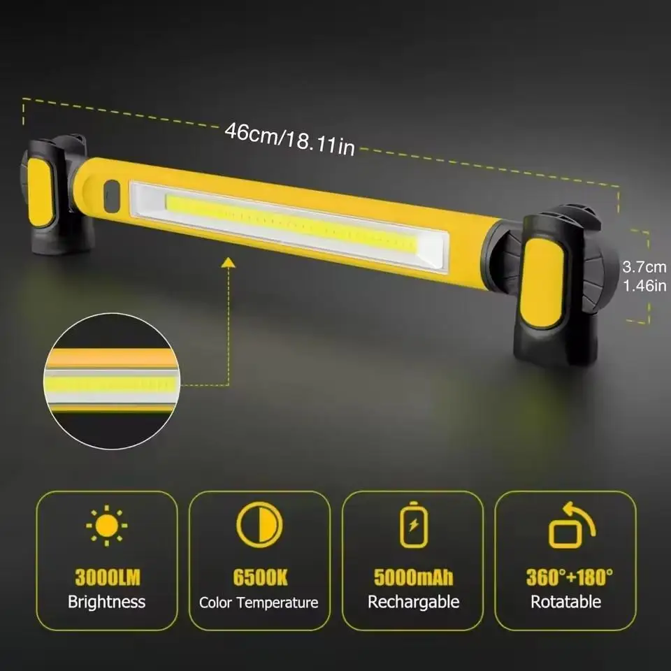 LED Magnetic Work Light - Detail Image 3