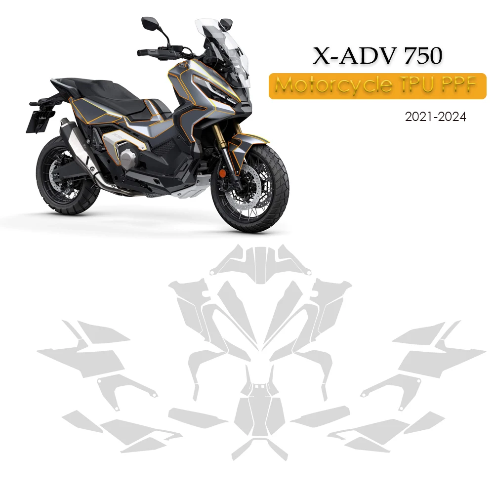 PPF X-ADV 750 Paint Protective Film For HONDA XADV750 X ADV 750 2024 ...