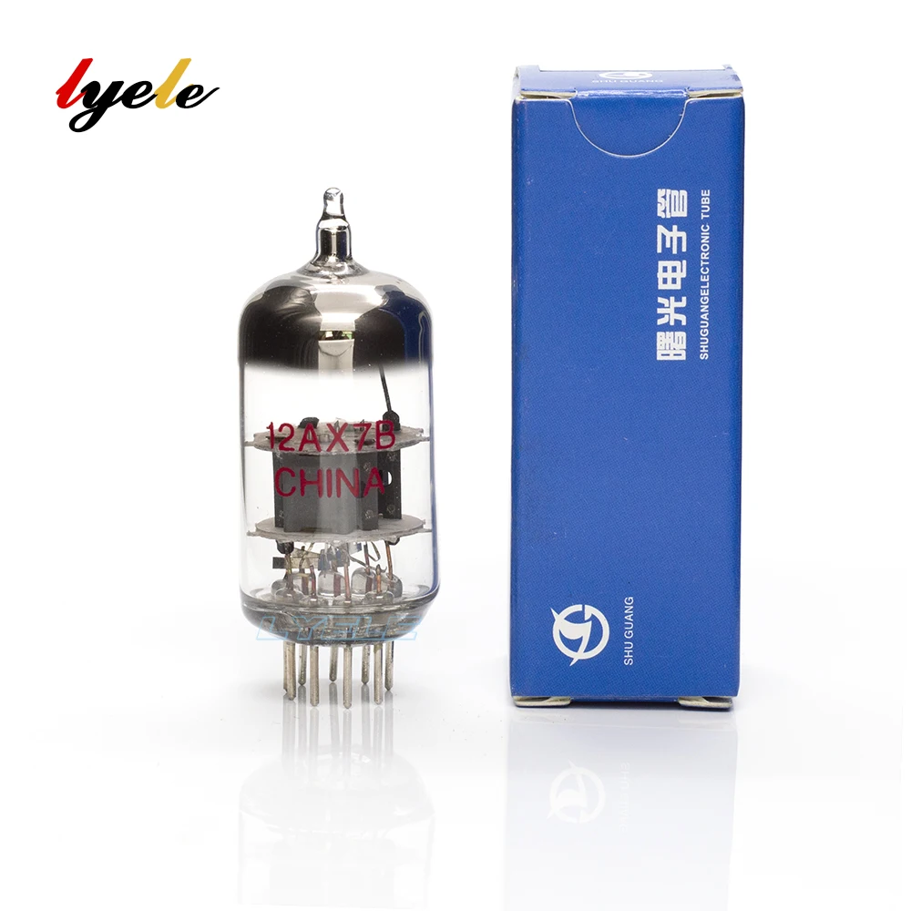 

Shuguang Tube 12AX7B Replaces ECC83/7025/6N4 For Preamplifier, Hifi Amplifier, Power Amplifier High End Audio
