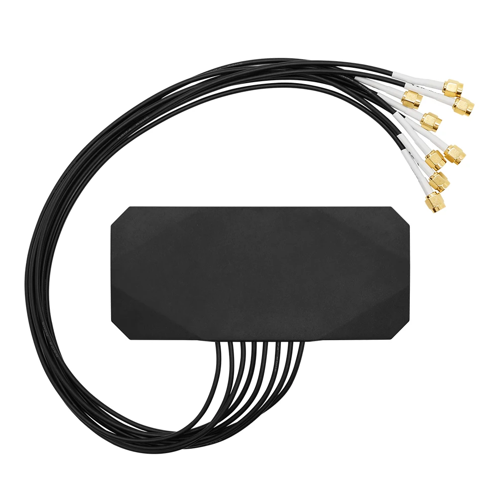 8 In 1 Combine Antenna 5G 4G LTE MIMO V2X Wifi GPS GNSS Multi-Band Vehicles Machine Aerial