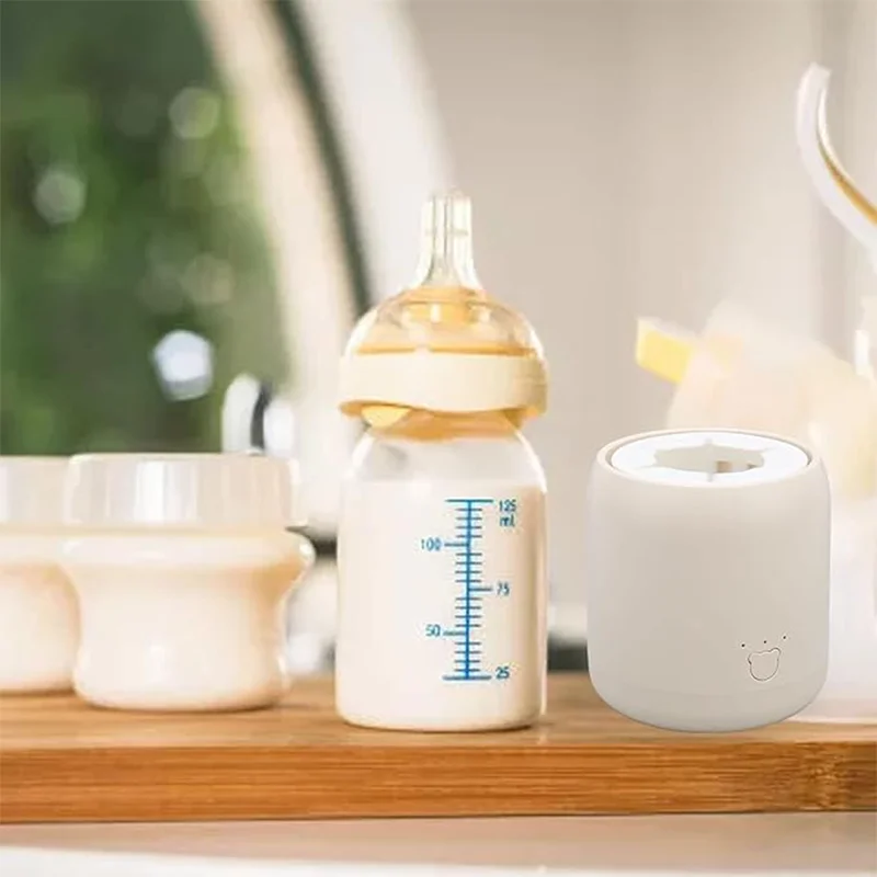 Portable Electric Shaker Infant Bottle Mixer Electric Automatic Mix Warm Formula Bottle Instantly Shaker USB Charging Hands Free Simple Cleaning Machine