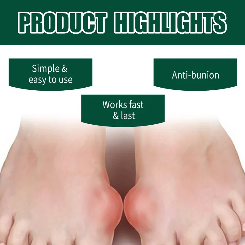 Bunion Analgesic Patch Correct Thumb Joint Gout Treatment Toe Swell Relief Anti Inflammation Hallux Valgus Orthopedic Sticker