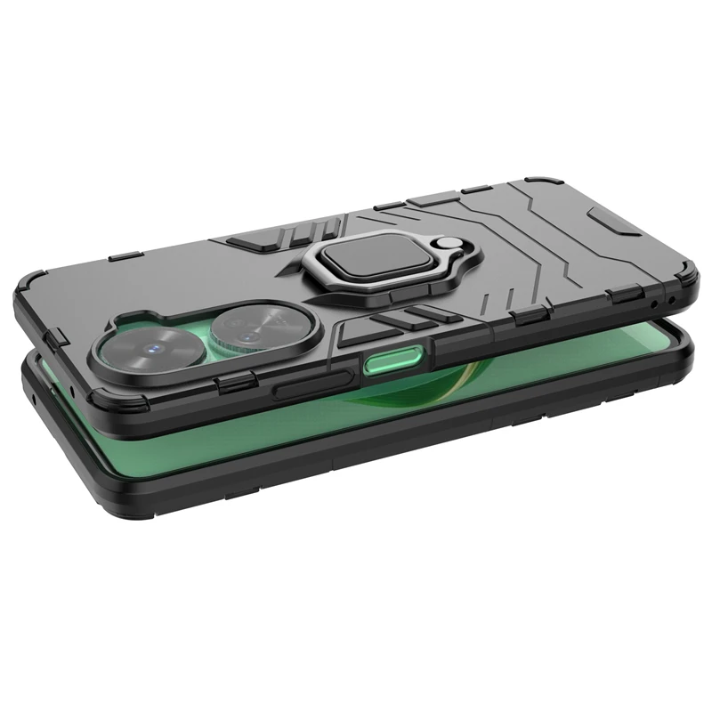 For Huawei Nova 12 SE Case Cover Huawei Nova 12 SE Capas Shockproof PC Back Ring Magnetic Metal Holder Fundas Huawei Nova 12 SE S58c5fe98f48e41d88d4e450495398a09s