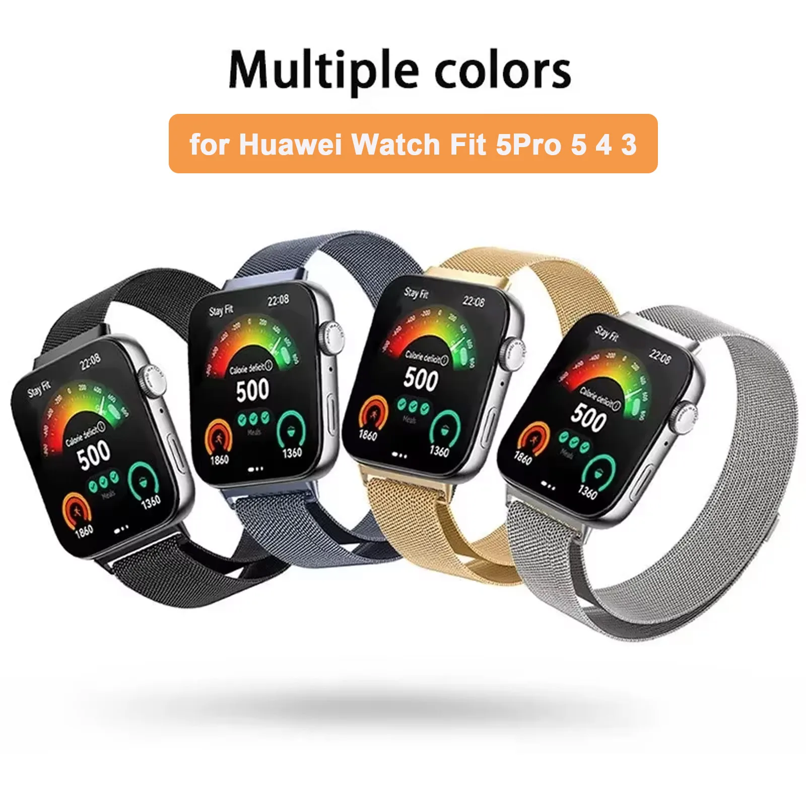 Magnetic Metal Sport Strap Wristband