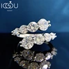 3.26cttw All Moissanite Rings GRA Woman Sparkling Diamond Wedding Band Anniversary Engagement Ring 925 Sterling Silver Jewelry 1