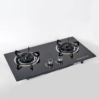 Wholesale Price High Power Gas Stove Advanced Multifunction 2 Burners for Home & Hotel Cooking Energy Efficient Class A 1