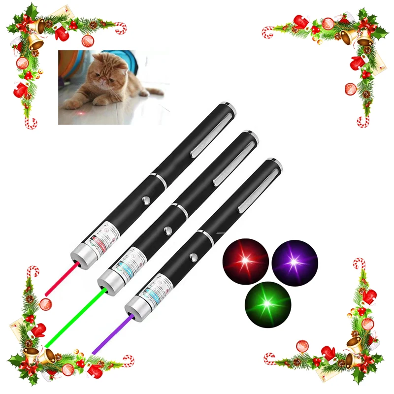 2 in 1 Laser Pointer for Pets and Cats Portable LED Pet Training Flashlight