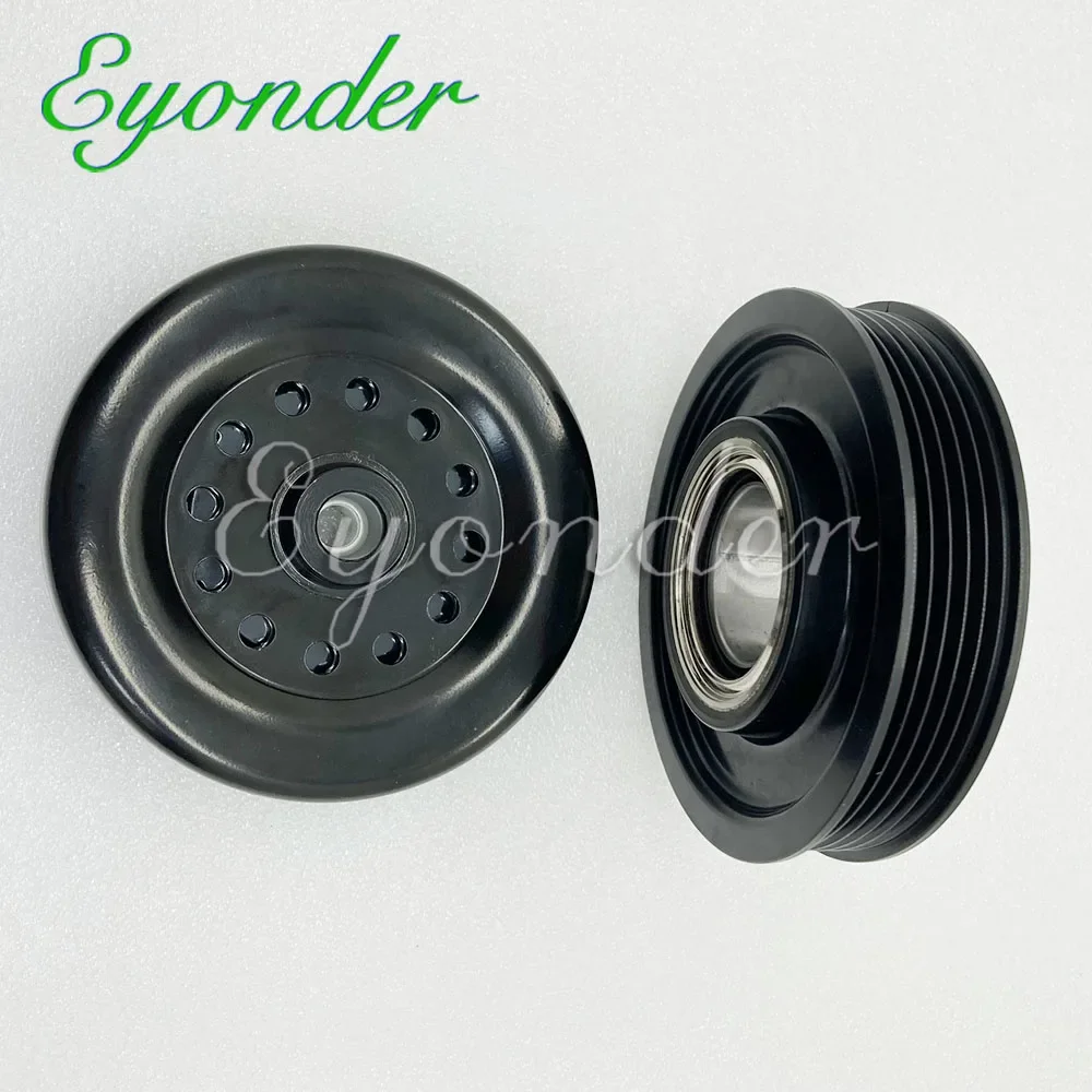 A/C AC Compressor Clutch Pulley 5SL12C for VAUXHALL OPEL CORSA D 1.0 1.2 1.4 6854091 55701200 93190812 6854102 DCP20021 ac magnetic clutch