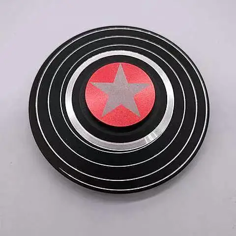 Fidget Spinner Metal Fidget Spinner Superhero Fast Bearing Finger Hand Spinner gyro EDC ADHD Rotation Anti Stress Aluminum alloy