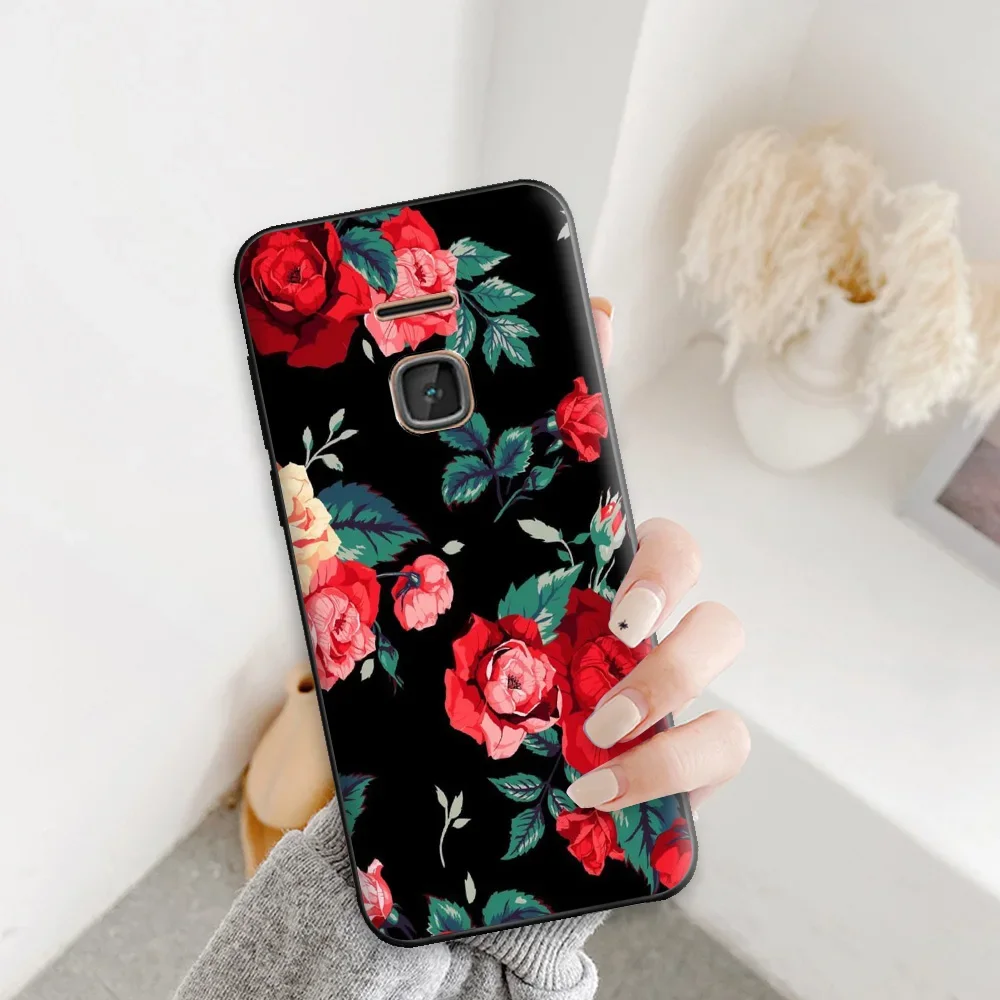 Patterned Silicone Soft TPU Back Cover - Stylish Protective Case