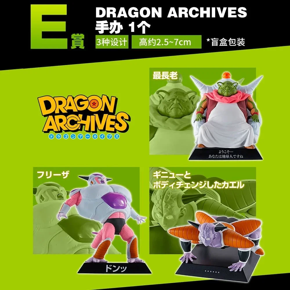 thumbnail image 1 of Bandai Ichiban Kuji Dragon Ball Z Dragon Ball Z Frieza Army Freezer First Form Dodoria Zarbon Cui Anime Model Toy Action Figure, 1 of 5