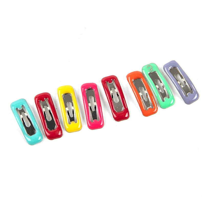 10Pcs/set 2cm Mini Cute Hair Clip Children Side Clip Baby Hair Accessories Pet BB Clip Small Doll Cat Dog Hairpin