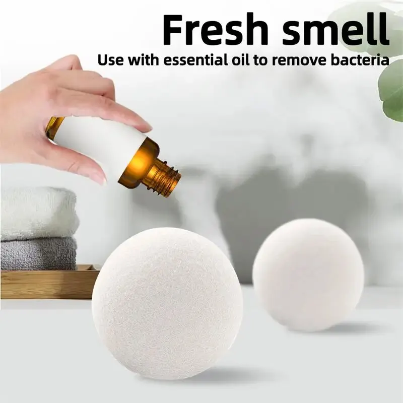 Wool Dryer Balls Reusable Wool Dryer Balls Softener Laundry Washing Machine Accessories Home Washing 3/5cm