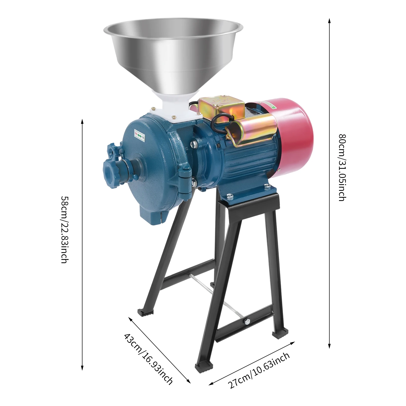 Grinder Machine Dry Electric Feed and Flour Mill Cereals Grinder Rice Corn Grain Coffee Wheat Grain Mill electric grinder,coffee grinder
