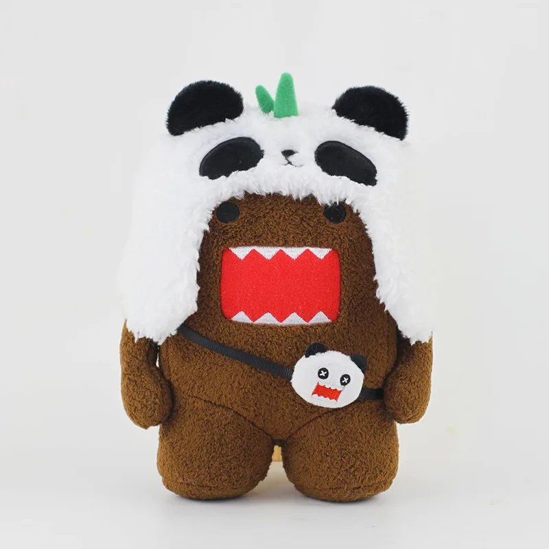 

Плюшевая милая кукла в стиле панды Domokun, забавные игрушки, подушка для сна, украшения, декоративные игрушки для детей, подарки на день рождения