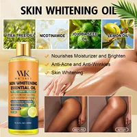 WK JALY Série d'huiles corporelles essentielles blanchissantes, peau propre, hydratante, nourrissante, élimine l'acné, les taches noires, pour tous les types de peau 3