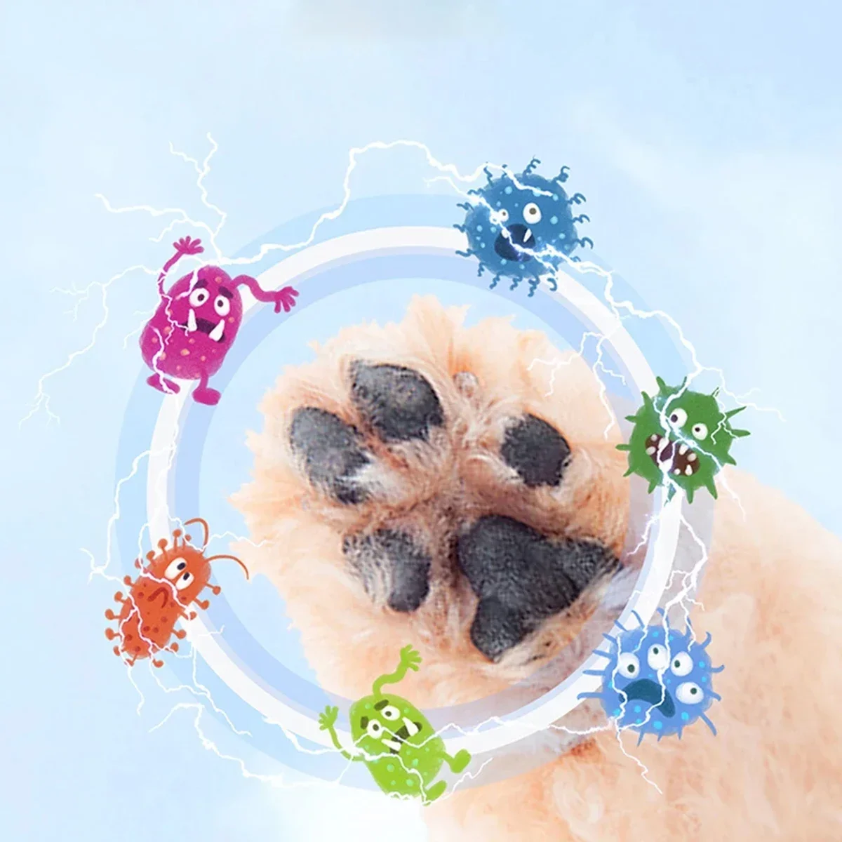 Dog Paw Cleaner Dog Paw Washer Cup Lightweight Cat Plunger Mud Cleaner Portable Soft Brush Pet Foot Washer Dog Foot Washer