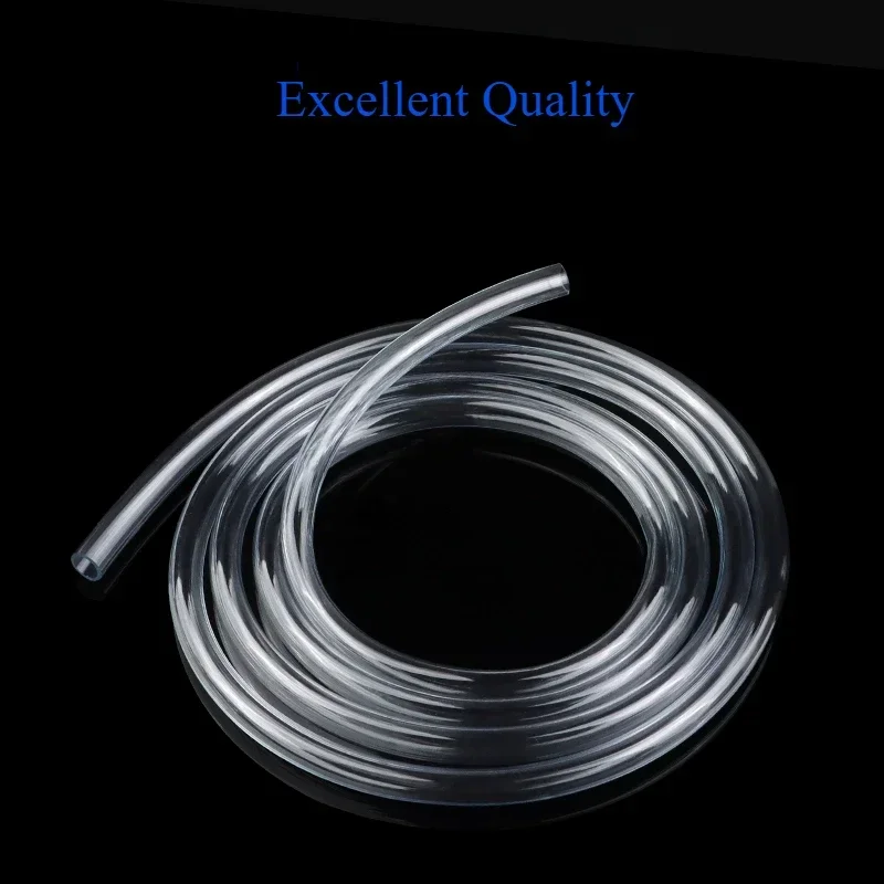 PVC Plastic Hoses 1M Transparent PVC Plastic Hoses High Quality Water Pump Tube 2 3 4 5 6 8 10 12 14 16 18 20 25mm Inner Diameter