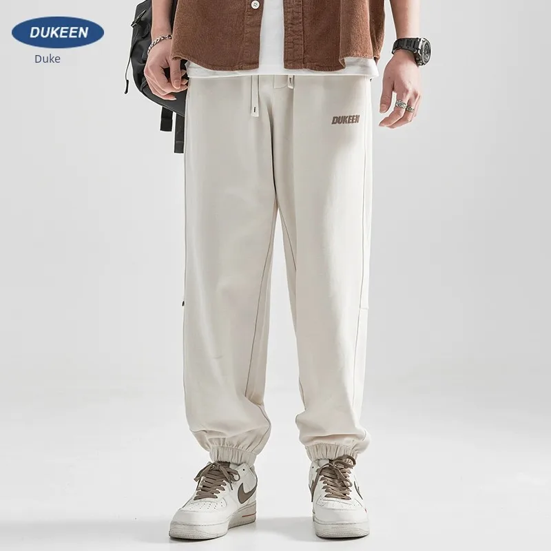 

EN American Style Sanitary For Men In Spring And Summer Loose Fitting Casual SportS Cityboy Straight Leg Tapered Pants