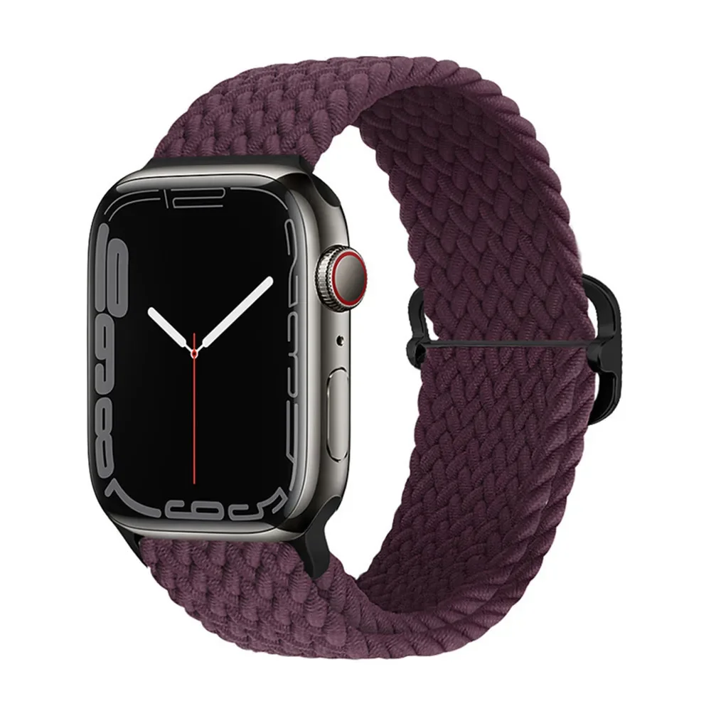 Braided Solo Loop Elastic Nylon Bracelet