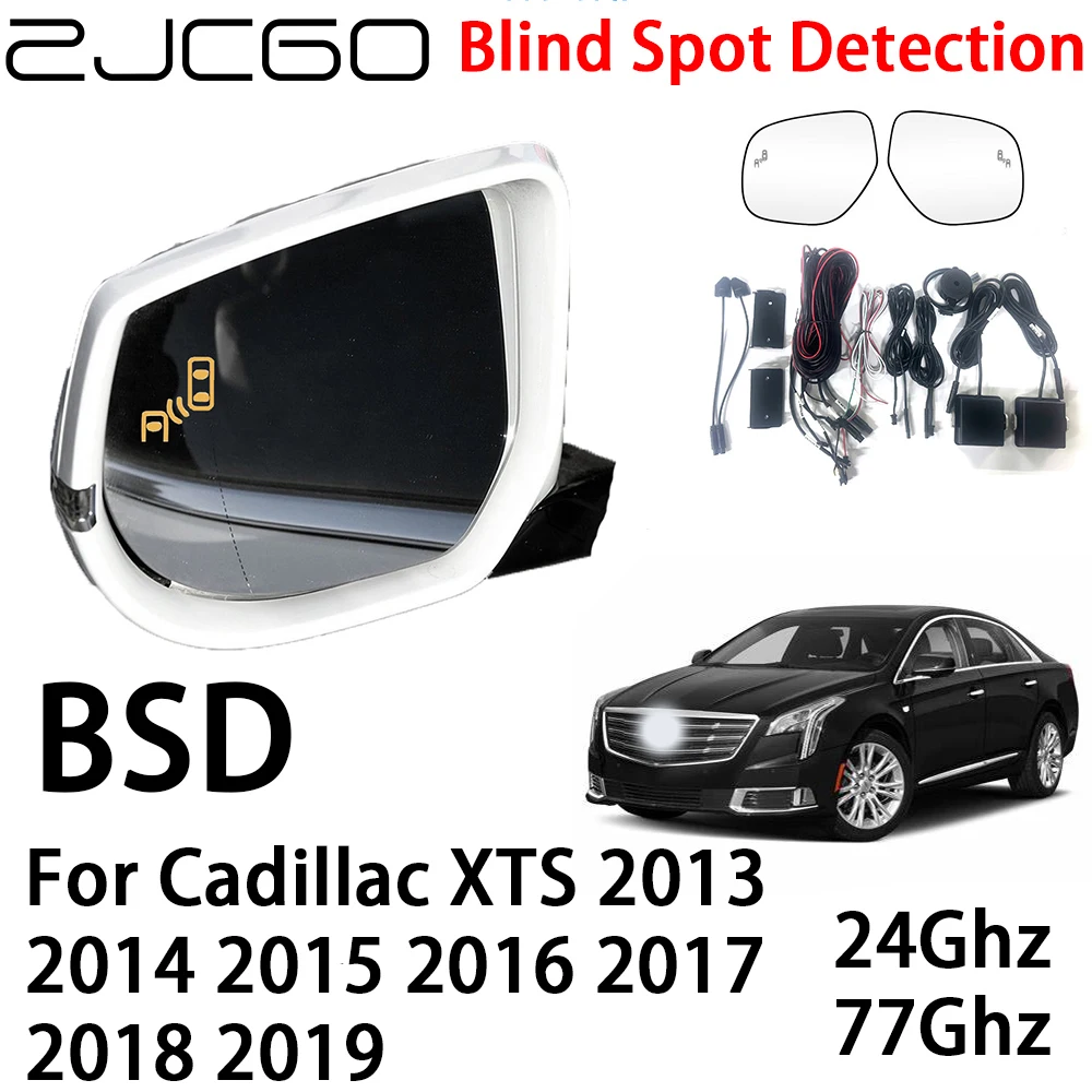 

Автомобильный BSD-радар ZJCGO, система обнаружения слепых зон, предупреждение о вождении для Cadillac XTS 2013, 2014, 2015, 2016, 2017, 2018, 2019