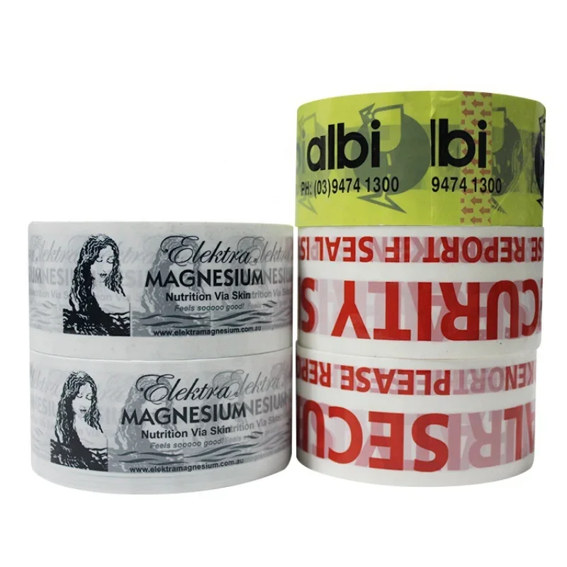 

Customized productsstrong sticky custom printing tape with unique company logo for packaging
