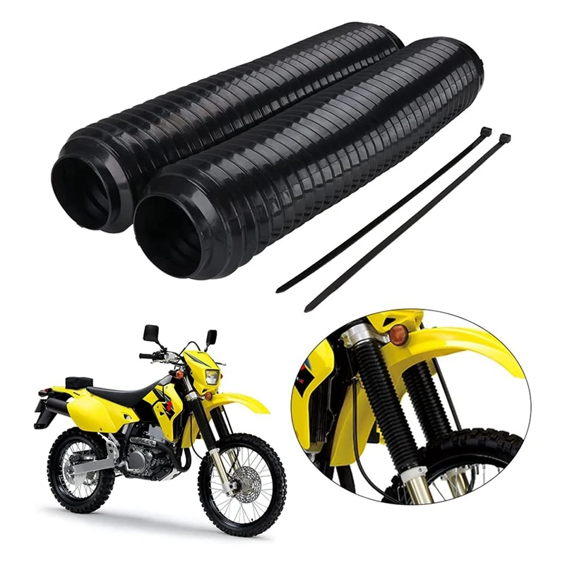 MotorcycleFrontForkGuardsBootsCoverForSuzukiDRZ400200004