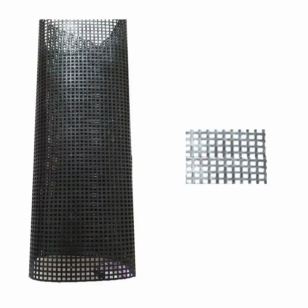 Acessórios para Bolsas: Tela de Malha Plástica Durável Preta e Branca para Bolsas de Lona 33x50CM