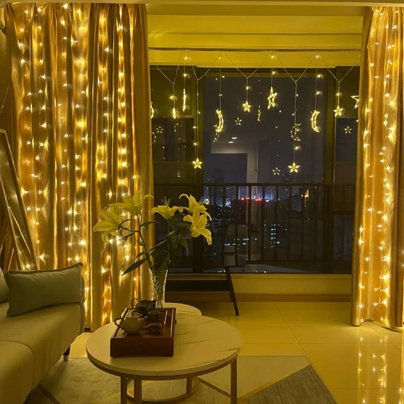 LED String Lights 3x2m Remote Control for Christmas Wedding