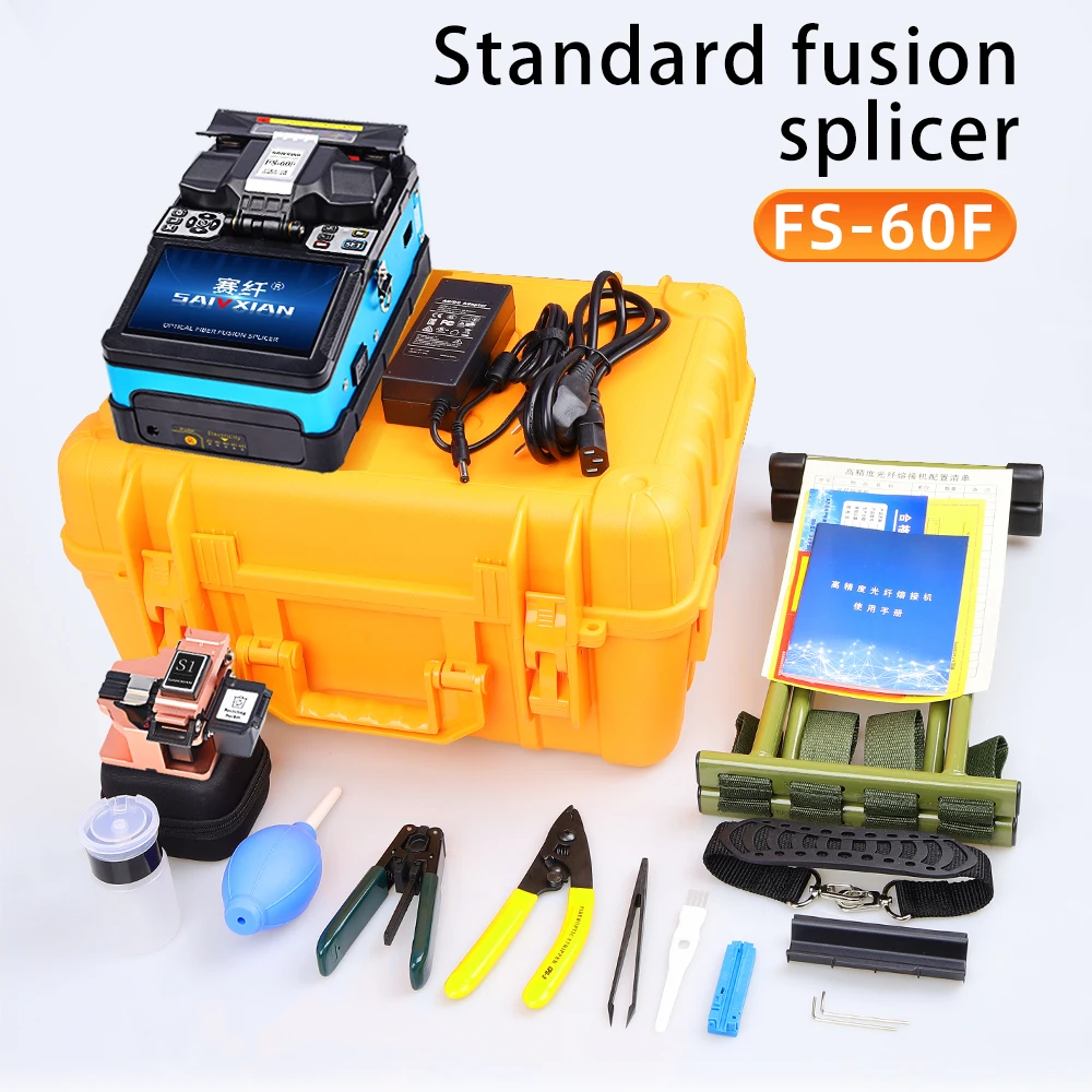 MAYTO High Quality FS-60F Fully Automatic Fiber Optic Welding Splicing Machine Fiber Optic Fusion Splicer