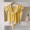Spring And Autumn Knitted Striped Shawl With High-Grade Summer Office Air-Conditioned Room Neck And Shoulder Scarf 3