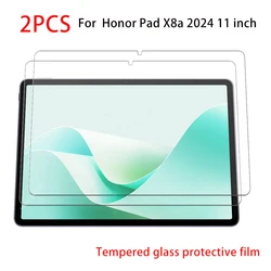 2 - Pack Tempered Glass Screen Protector for Tablets - HD Clear Film, 11 - Inch Display, Enhanced Device Protection (2PCS honorx8a 11inch)