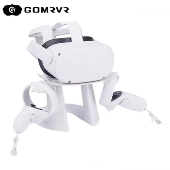 GOMRVR VR Headset and Touch Controllers Display Stand Helmet Handle Holder Mount Station for Oculus Quest