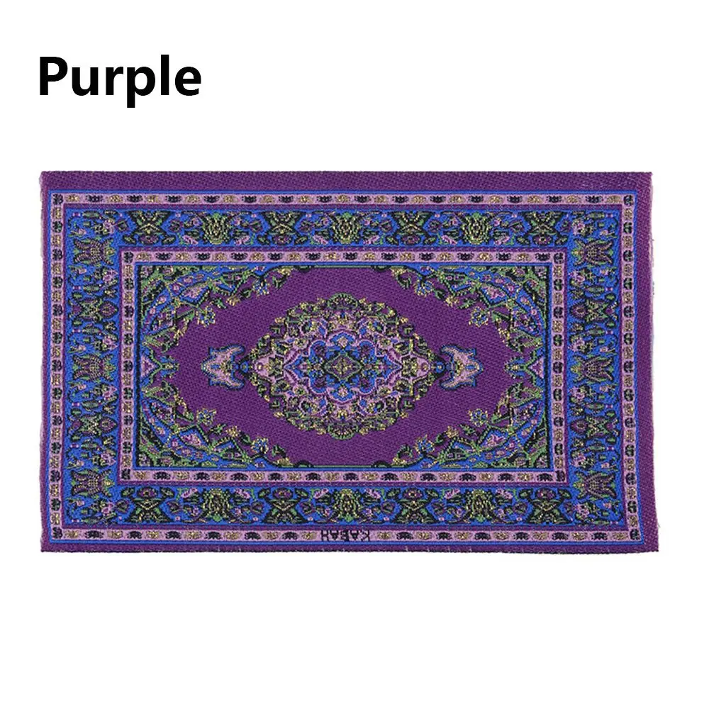 1:12 Scale Dollhouse Miniature Turkish-Style Carpet Rug